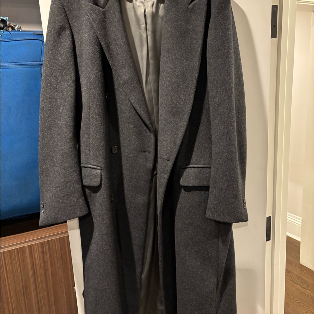 Classic Gray Overcoat